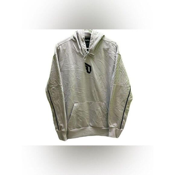 adidas Other - adidas Black and Light Gray Basketball Club Hoodie